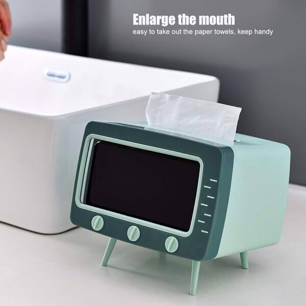 TV-TISSUE-BOX-GREEN